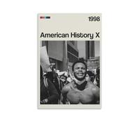 JBQOUOUZ Póster decorativo de la serie de televisión American History X Classic Movies Wonderful TV Series para pared, pintura decorativa para dormitorio, 60 x 90 cm, estilo sin marco