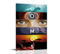 JBQOUOUZ Póster decorativo de la serie de televisión de Cosmos A Spacetime Odyssey Classic Movies Wonderful TV Series - Póster decorativo para pared, 20 x 30 cm, estilo marco