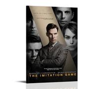 JBQOUOUZ Póster decorativo de la serie de televisión de The Imitation Game de películas clásicas, arte decorativo para pared, póster de pintura para dormitorio, 40 x 60 cm, estilo marco