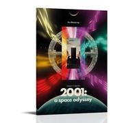 JBQOUOUZ Póster decorativo para pared de 2001 de una odisea del espacio con películas clásicas maravillosas de la serie de televisión, póster decorativo para dormitorio, 20 x 30 cm, estilo marco