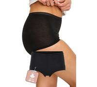 JBS of Denmark Maxi Incontinencia Slip Mujer S Negro - Absorbencia 50ml - Ropa interior para incontinencia - Ropa interior antibacteriana a prueba de fugas para mujer - Material suave y transpirable