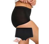 JBS of Denmark Maxi Incontinencia Slip Mujer XS Negro - 50 ml Absorción - Ropa interior para incontinencia - Ropa interior antibacteriana a prueba de fugas para mujer - Material suave y transpirable