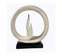 JBTBIHIG Decoración de Oficina Mano Buda Bendición Namaste Esculturas Elegante Namaskara Gesto Manos Paz Accesorios de Escritorio únicos(Sandstone)