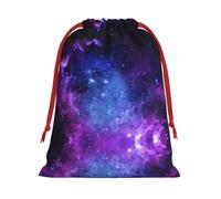 JBYJBX Blue Galaxy Print Convenience - Bolsas multiusos con cordón, almacenamiento diario, artículos esenciales de viaje