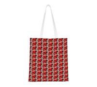 JBYJBX Bolsa reutilizable de gran capacidad con estampado mágico de Navidad, ligera, para el trabajo, gimnasio, viajes, playa, viajes diarios