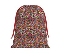 JBYJBX Bolsas de papel de origami con estampado de grúas de papel con cordón, multiusos, almacenamiento diario, artículos esenciales de viaje