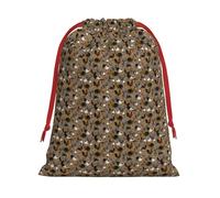 JBYJBX Bolsas multiusos con estampado de gallo y pollo, con cordón, para almacenamiento diario, artículos esenciales de viaje