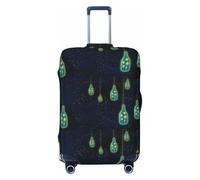 JBYJBX Funda para maleta con diseño de botella de Under The Night Sky, lavable, elástica, a la moda, Negro, X-Large