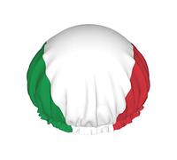 Jbyjbx Gorro de baño para mujer, diseño de bandera de Italia, ligero pero duradero
