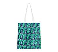 JBYJBX Green Aliens - Bolsa reutilizable de gran capacidad, ligera, para el trabajo, gimnasio, viajes, playa, viajes diarios