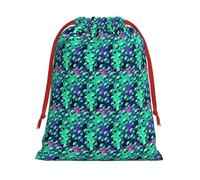 JBYJBX Green Aliens Print Convenience - Bolsas multiusos con cordón, almacenamiento diario, artículos esenciales de viaje