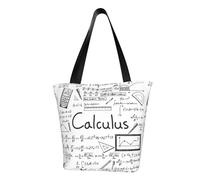 JBYJBX Math Geometry Geek Calculus Print - Bolsa de hombro ligera y moderna para viajes, playa, trabajo, viajes, múltiples ocasiones