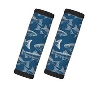 JBYJBX Ocean Fishes - Envolturas de estilo y funcionalidad para asa de equipaje, agarre antideslizante, fácil y cómodo