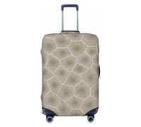 JBYJBX Petoskey - Funda protectora de equipaje con estampado de piedra, lavable, elástica, a la moda, Negro, Medium