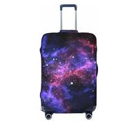 JBYJBX Universe Galaxy Star Space Print - Funda protectora de equipaje lavable y elástica para equipaje, a la moda, Negro, X-Large