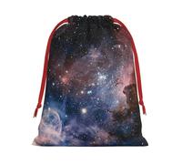 JBYJBX Universe Milky Way Galaxy Print Conveniencia Cordón Regalo Multiusos Bolsas Almacenamiento Diario Esenciales de Viaje