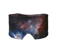 Jbyjbx Universe Milky Way - Orejeras ajustables de poliéster con estampado de galaxia, para viajes, yoga, meditación