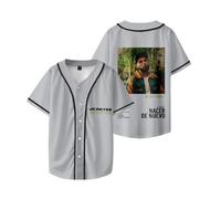 JC Reyes 25 Camiseta, Camiseta De Manga Corta para Adultos Cuello Redondo Estilo Casual Unisex En Todas Las Estaciones Style Smart Cool,Gris,XXS