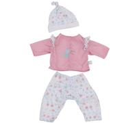JC Toys | Berenguer Boutique | Conjunto para mu eca La Baby | Mono rosa y blanco de 3 piezas | Lavable | A partir de 2 a os | Para mu ecas de 35