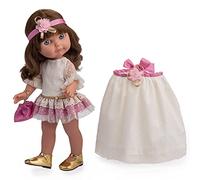 JC Toys- Muñeca Chloe de la colección Royal Mide 38 cm, de Vinilo Suave, Incluye Traje de 2 Piezas y Accesorios, niña, diseñada en España por Berenguer, +3 años