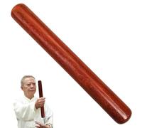 Jcasbdn Tai chi Palos para Principiantes, 15.8x1.4 Pulgadas de Madera de Madera Tai Chi Herramientas de práctica para Artes Marciales, Fitness, rehabilitación física