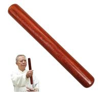 Jcasbdn Tai chi Palos para Principiantes, 15.8x1.4 Pulgadas de Madera de Madera Tai Chi Herramientas de práctica para Artes Marciales, Fitness, rehabilitación física