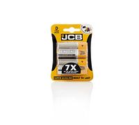 JCB 2X D Single-Use Battery Alcalino - Pilas (Single-Use Battery, D, Alcalino, 1,5 V, 2 Pieza(s), Ampolla)
