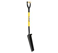 JCB Pala de injerto de Hoja de 400 x 180/110 mm, Estilo Newcastle, Maestro de Drenaje, Forjado sólido Profesional, Mango Largo, Herramientas de jardinería y Sitio, para mejoras del hogar