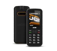 JCB Tradesman 2F Teléfono Rugerizado 4G Impermeable | Diseño Flotante | IP69K | MIL-STD-810H | Dual SIM | 48MB RAM 128MB ROM | Móvil Resistente Antigolpes - Negro