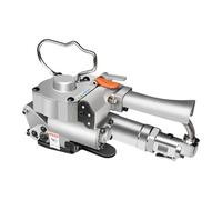 JCBMGDBKH Flejadora eléctrica, máquina flejadora neumática con Soldadura por fricción, Herramienta neumática para flejes de Pet de 13-19 mm de Ancho (19-25 mm)