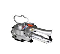 JCBMGDBKH Máquina flejadora AQD-19, flejadora neumática de Pet, Herramienta Manual para flejado de plástico, flejadora de PP (AQD19)