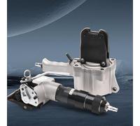 JCBMGDBKH Máquina flejadora de Acero neumática, Kit de Herramientas de flejado, Tensor y sellador de flejado, Herramientas de flejado para Correa metálica de 32 mm (1,25 pulg.) de Ancho, 25 mm