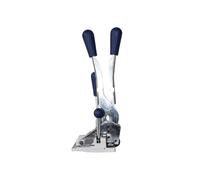 JCBMGDBKH Máquina flejadora Herramientas combinadas de flejado Máquina tensora Selladora Cortadoras Herramienta Manual Todo en uno para fleje de Polipropileno de 1/2" de Ancho