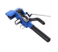 JCBMGDBKH Máquina flejadora Herramientas de flejado Kit Tensor de flejado de Acero Inoxidable Alicates Bridas manuales Herramienta de Corte y sujeción de flejes de tensión Engranaje de flejado