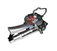 JCBMGDBKH Máquina flejadora portátil para palés, Herramienta neumática para flejado de Pet, máquina de flejado de plástico, máquina de Embalaje con fleje de PP, AQD19 (AQD19)