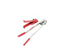 JCBMGDBKH Máquina flejadora, Venta al por Mayor, Kit de Herramientas de flejado Manual para palés, Tensor, Correa de plástico Pet PP, Correas de poliéster, máquina de Embalaje de cartón (16 mm)
