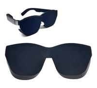 Jcbose Parasol para lentes Rayneo Air 3/Air 2/Air 3s y para Xreal one/One Pro/Air 2 AR Glasses Sunshade Protector de pantalla de silicona, color negro