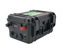 JCCHT Batería de Litio Recargable de 12 V, 24 V, 60 Ah, 80 Ah, 100 Ah, 120 Ah, 150 Ah y 200 Ah para hélices de Barcos de Pesca y Accesorios de propulsión Marina.,24v200ah