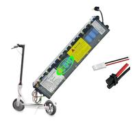 JCCHT Batería Iones Litio 10S3P 36V 7800mAh 7,8Ah integrada para Scooter con Interfaz de comunicación, Conector para luz Trasera, Conector XT30 y JST para Motor 280,8Wh