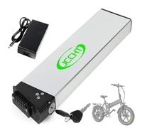 JCCHT Batería Repuesto Bicicleta eléctrica Plegable 48V 8Ah 10,4Ah 12Ah 14Ah Batería Litio Interna Repuesto 36V 8Ah 10Ah 12,5Ah 15Ah 17,5Ah con Bloqueo de Seguridad,48v14ah