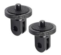 JchEnye 2-Pieza Pack de Adaptadores de Plástico para Trípode - Compatibles con Insta360 X4/X3/ONE X2/One X, Sony, SJCAM SJ4000 y Otras Cámaras - Garantizan un Montaje Seguro para Cámaras