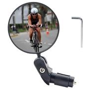 JchEnye Espejo Bicicleta, Espejo Bicicleta, Universal 360° Espejo Ajustable para E-Bike, E-Scooter Manillar (18-22 mm)