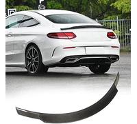 JCING Alerón trasero de fibra de carbono para Mercedes Benz Clase C W205 C205 C43 C63 AMG Coupe 2015-2019 Alerón trasero para maletero