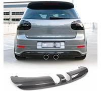JCING Difusor de parachoques trasero de fibra de carbono para Volkswagen VW Golf V MK5 R32 2005-2009 Kit de cuerpo de alerón de parachoques inferior personalizado