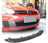 JCING Protector divisor de parachoques delantero de fibra de carbono para Volkswagen VW Golf 6 VI MK6 GTI 2010-2013