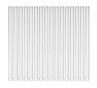 JCKD 16pcs palitos de plástico para soporte de tartas, palitos reutilizables para soporte de tartas, palitos para soporte de tartas de 24cm, para uso en construcción y apilado de tartas (transparente)