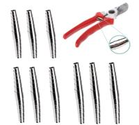 JCKD 9 piezas Muelles de repuesto, Muelles de repuesto para tijeras de jardín, Piezas metálicas de muelles helicoidales para tijeras, Accesorios para podadoras, Piezas para podadoras (6cm/7cm/8cm)