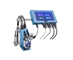 JCKJWL 260E 12,7/25,4 mm 2 boquillas Impresora de inyección de Tinta en línea Industrial for Fecha Número de Lote Logotipo Código de Barras QR Codificación Multifuncional (25.4mm 2 Ink)