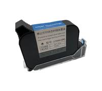 JCKJWL 2790K+(M) 600DPI 42ml Cartucho de Tinta solvente de Secado rápido de Alta adherencia Altura de impresión 12,7 mm for Impresora Codificación Multifuncional (Black)