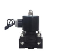 JCKJWL AC220 1/4 "3/8" 1/2 "3/4" 1 "2" válvula solenoide eléctrica de plástico DN15 DN20 DN25 DN32 DN40 DN50 N/C for Agua Aceite Aire DC12V/24V Rápido y Sensible(DN25,12V,Energy-Saving Type)